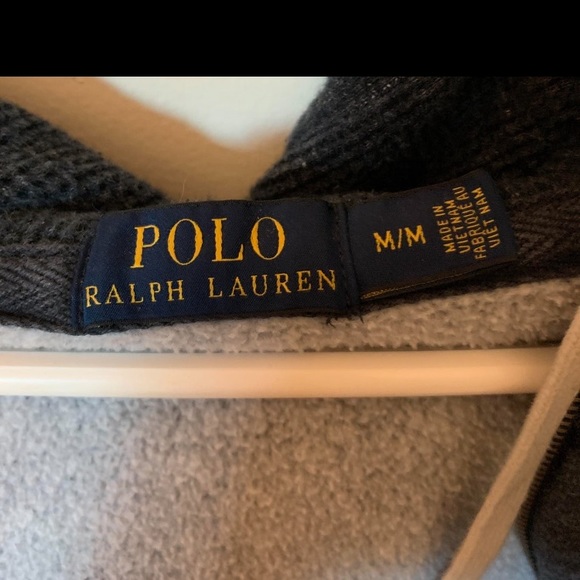 Polo zip up sweatshirt - Picture 4 of 4